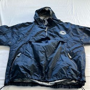 Navy blue Gear for Sports Rain pullover, size S